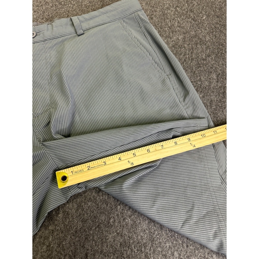 Nike Golf Dri Fit Tour Performance Shorts Mens Size 36 Gray Stripe 10.5" Inseam - Picture 11 of 13